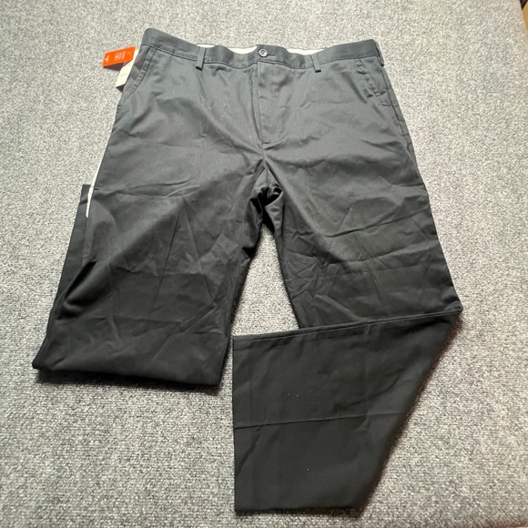 Dockers Other - NEW w/tags Dockers Mens Easy Khaki D3 Classic Fit Flat Front Pants Black 42x30